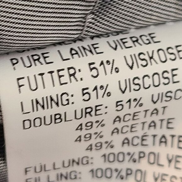 Geiger Collection Women's Long Sleeve Zip Up Jacket Gray Size 42 - Picture 9 of 9